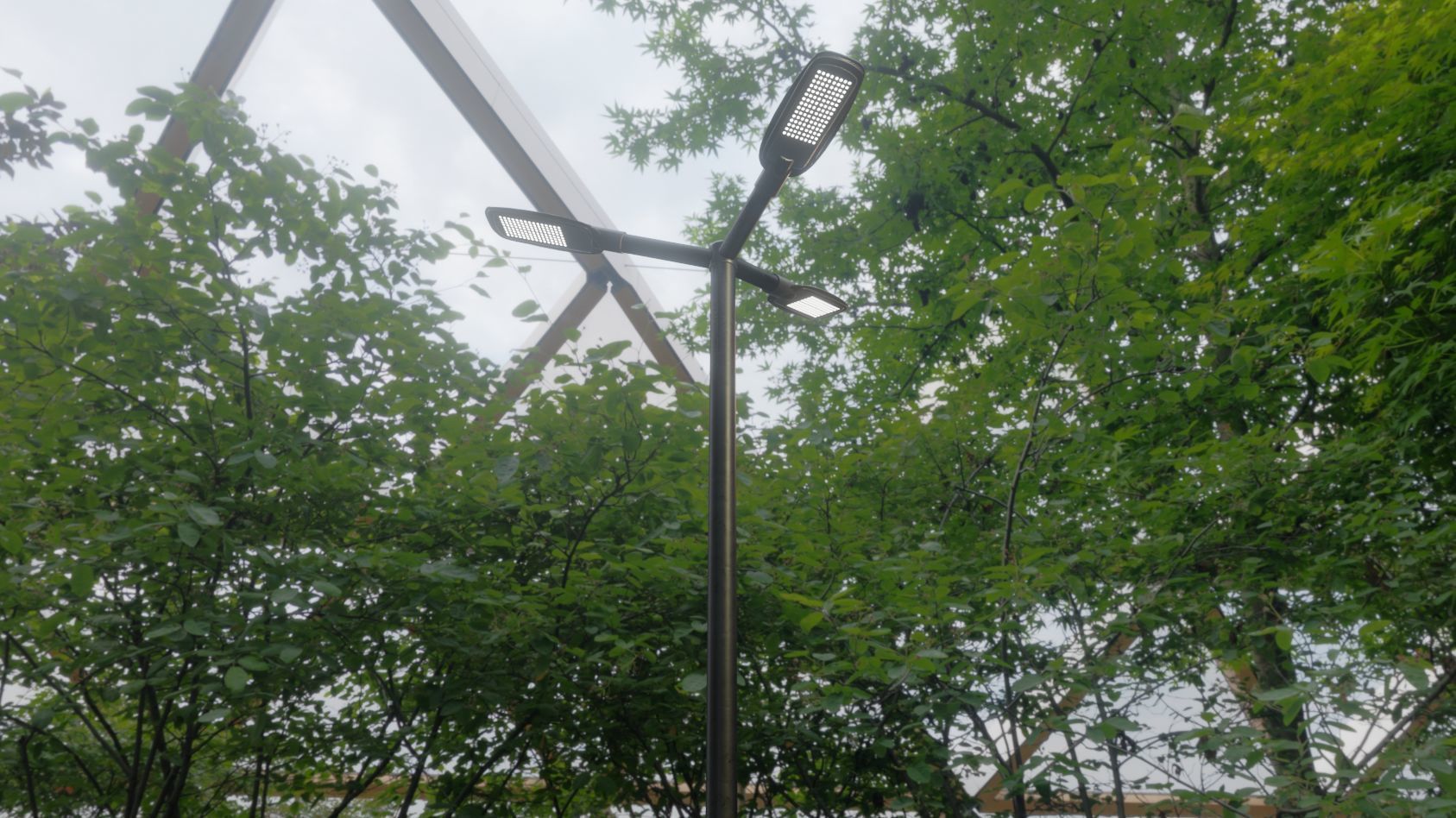 Street Light 12 version 3 3m with pole 3 Low-poly 3D model_26