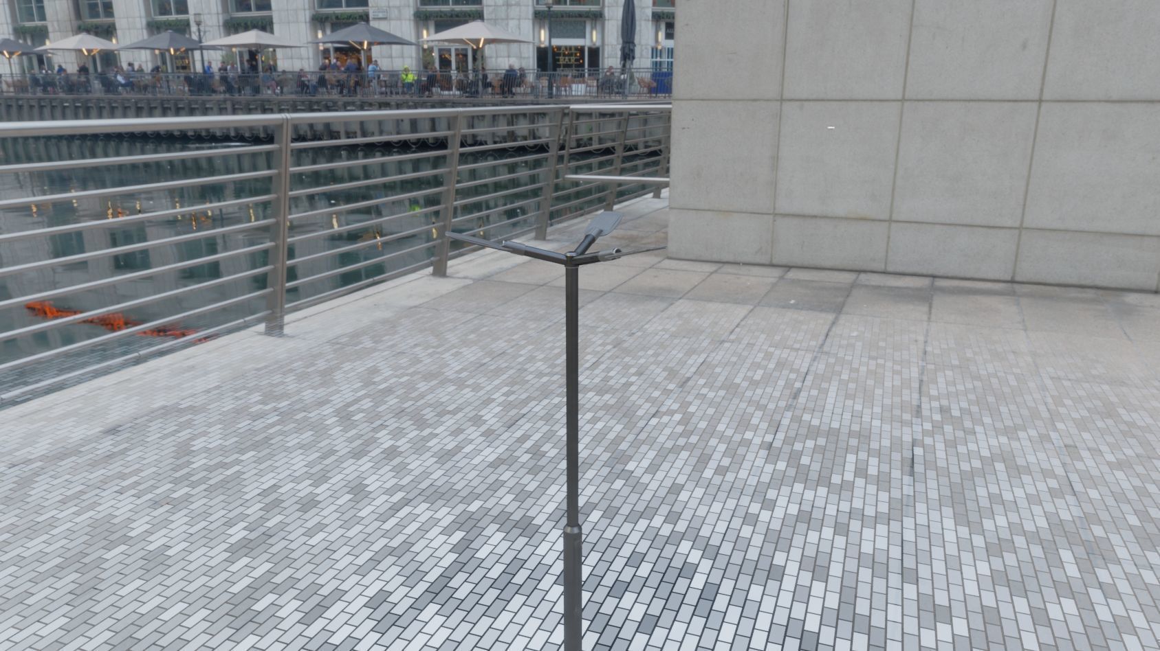 Street Light 12 version 3 3m with pole 3 Low-poly 3D model_93