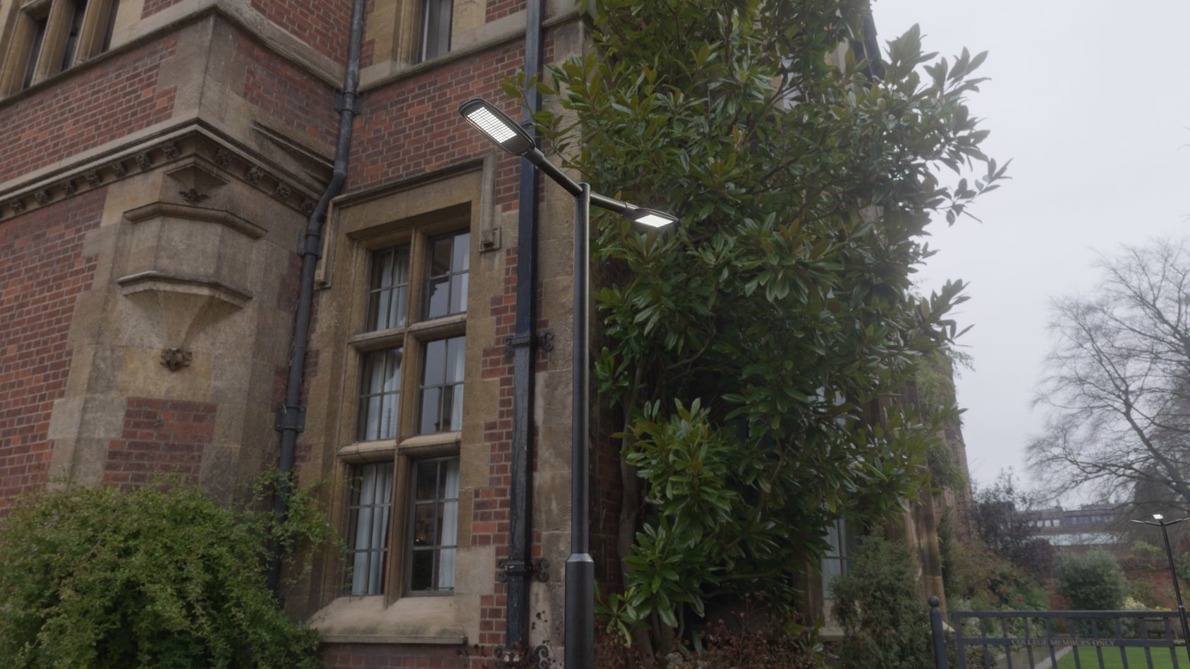 Street Light 12 version 2 3m with pole 3 Low-poly 3D model_97