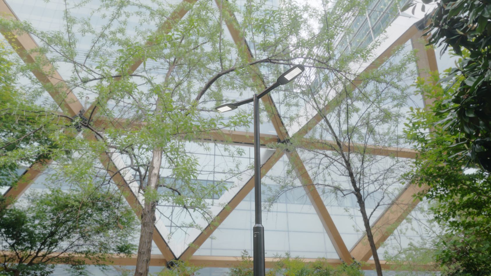 Street Light 12 version 2 3m with pole 3 Low-poly 3D model_90