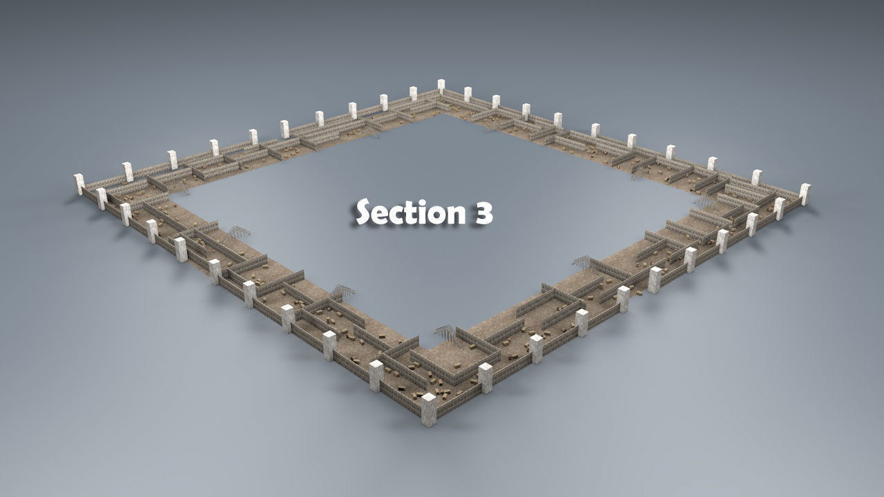 Stone Maze 3D model_4