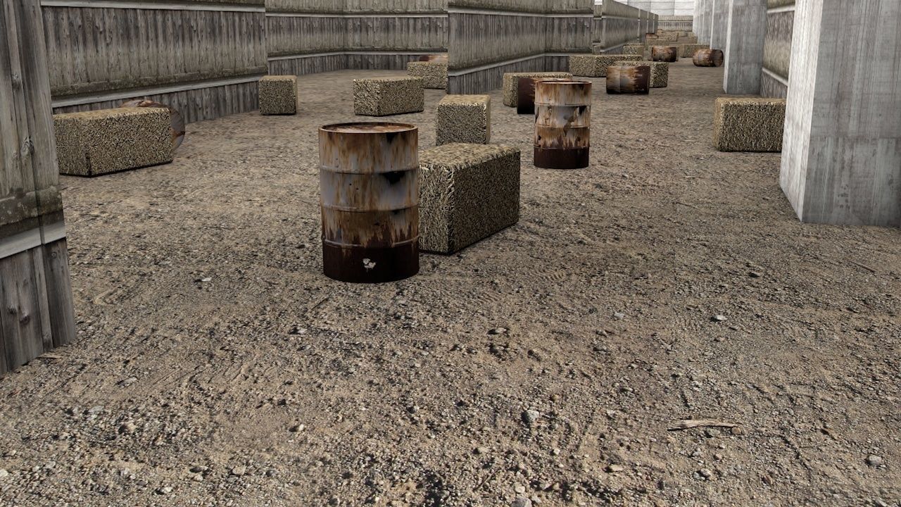 Stone Maze 3D model_14