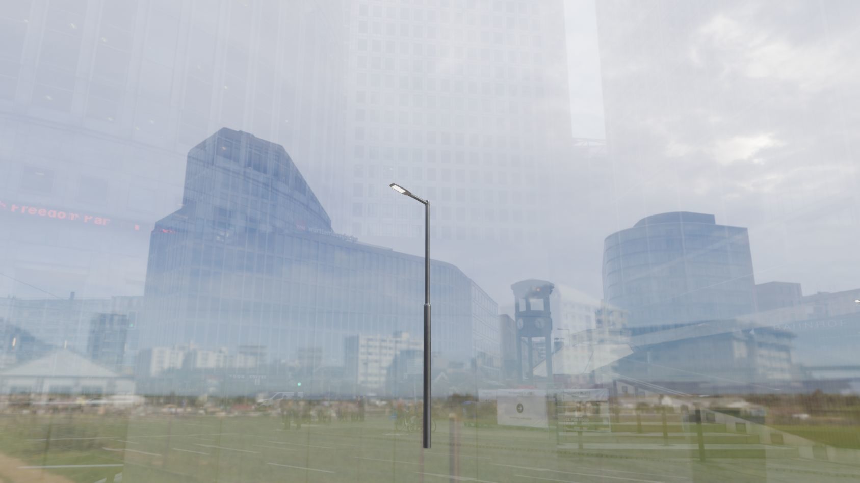 Street Light 12 version 1 3m with pole 3 Low-poly 3D model_64