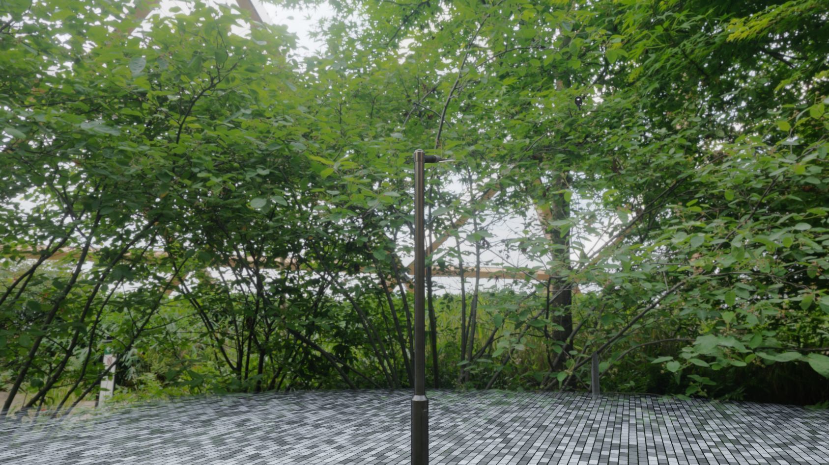 Street Light 12 version 1 3m with pole 3 Low-poly 3D model_12