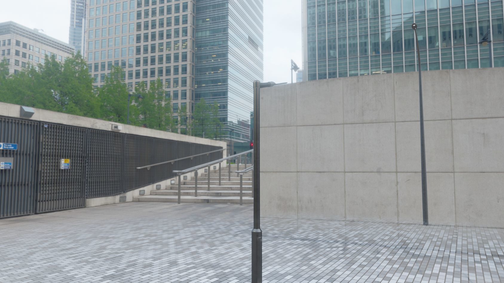 Street Light 12 version 1 3m with pole 3 Low-poly 3D model_13