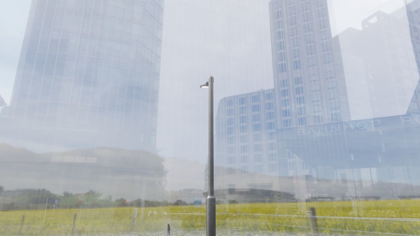 Street Light 12 version 1 3m with pole 3 Low-poly 3D model_9