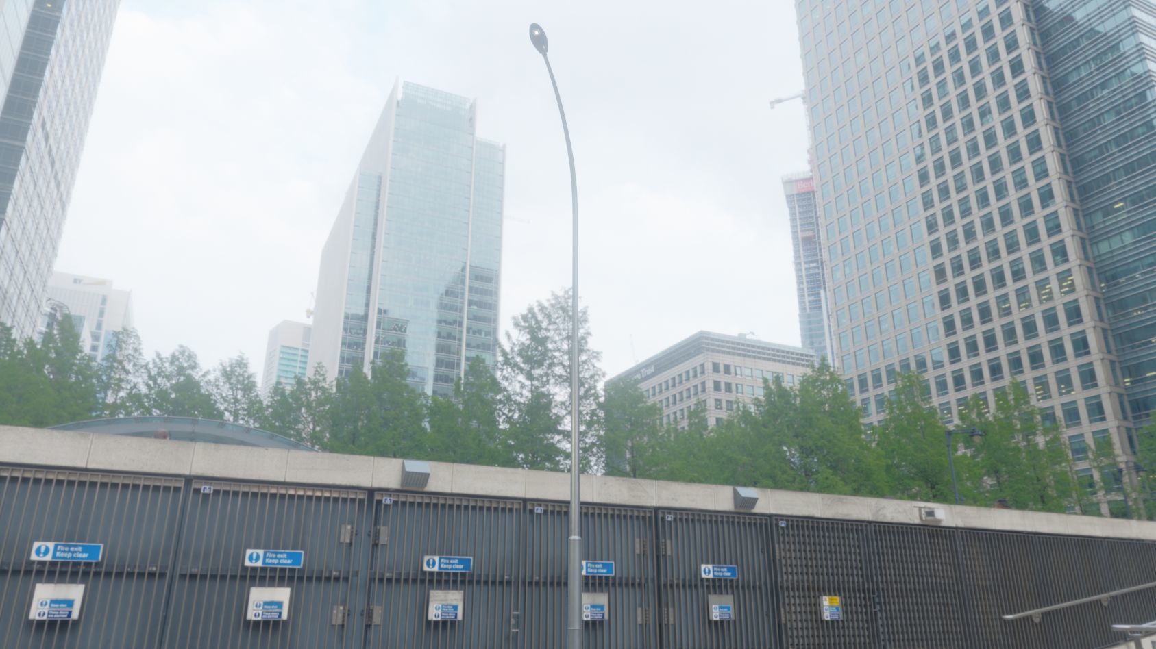 Sci-Fi Street Light 14 version 15 10m with pole 1 Low-poly 3D model_105