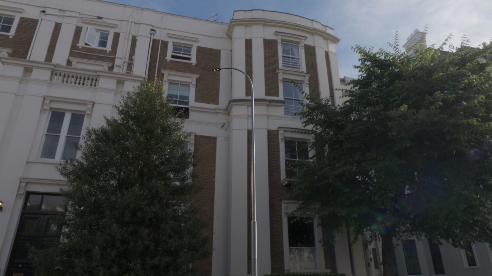 Sci-Fi Street Light 14 version 15 10m with pole 1 Low-poly 3D model_57