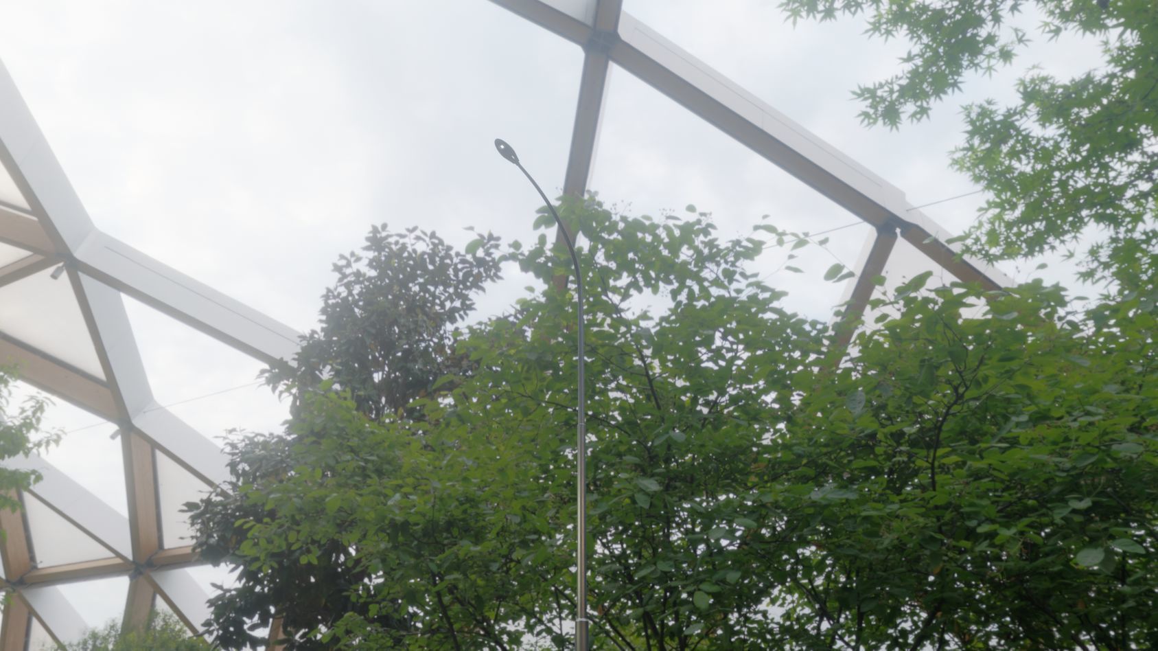 Sci-Fi Street Light 14 version 15 10m with pole 1 Low-poly 3D model_74