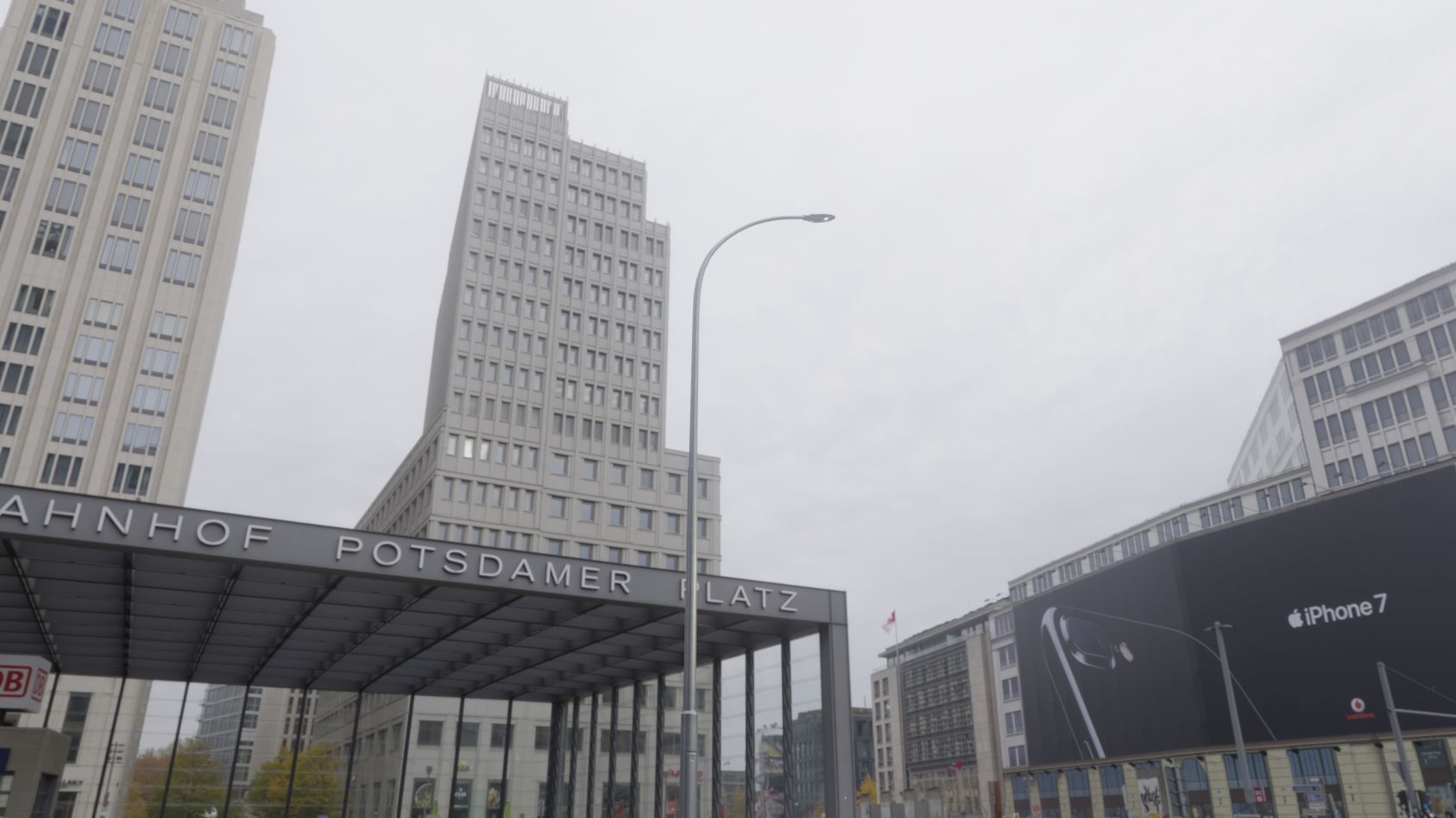 Sci-Fi Street Light 14 version 15 10m with pole 1 Low-poly 3D model_93