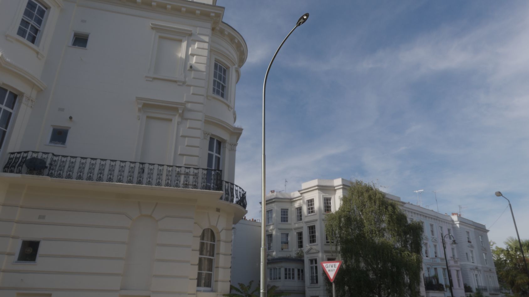 Sci-Fi Street Light 14 version 15 10m with pole 1 Low-poly 3D model_42