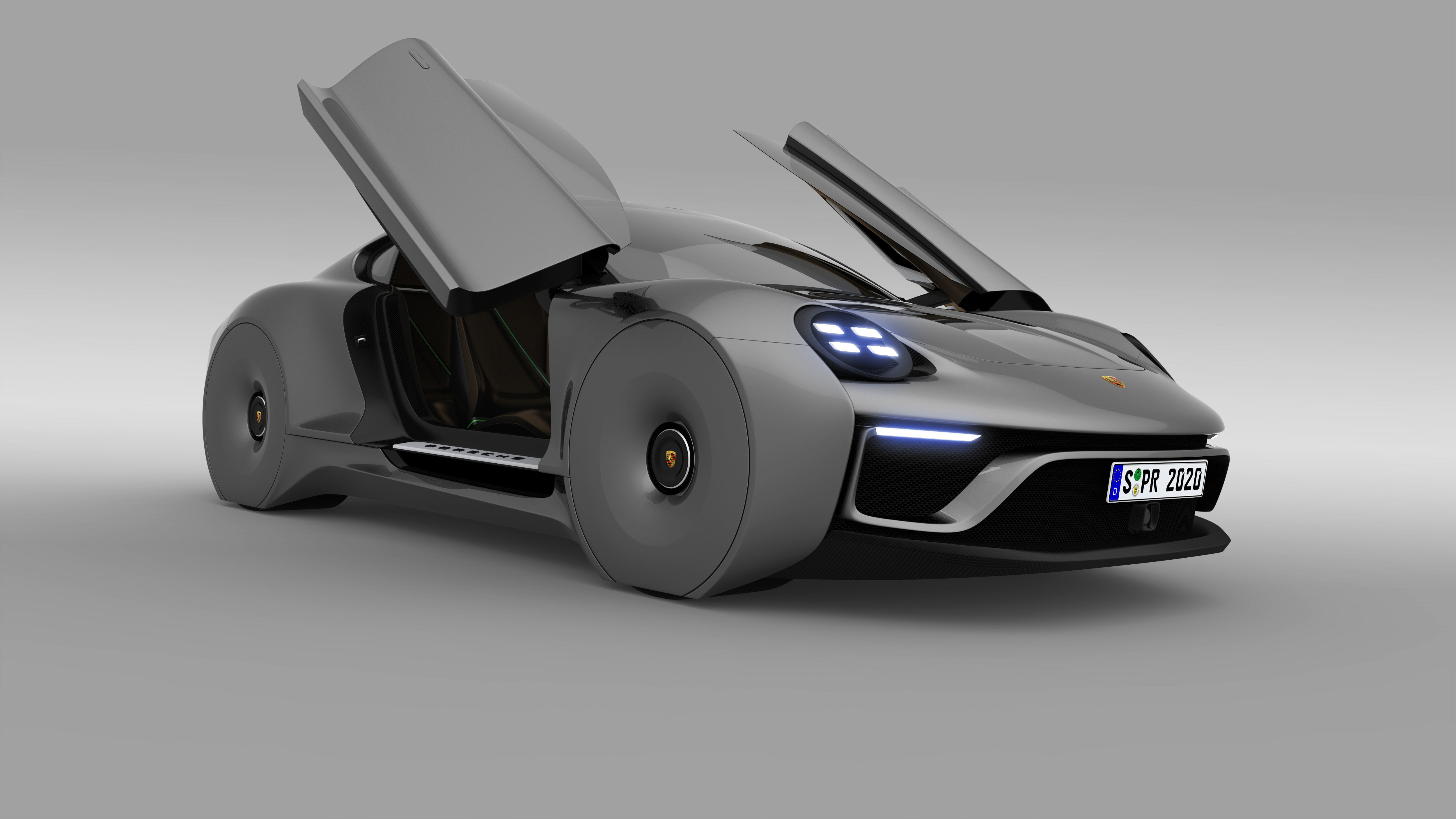 Porsche 911E concept by emrEHusmen 3D model_32