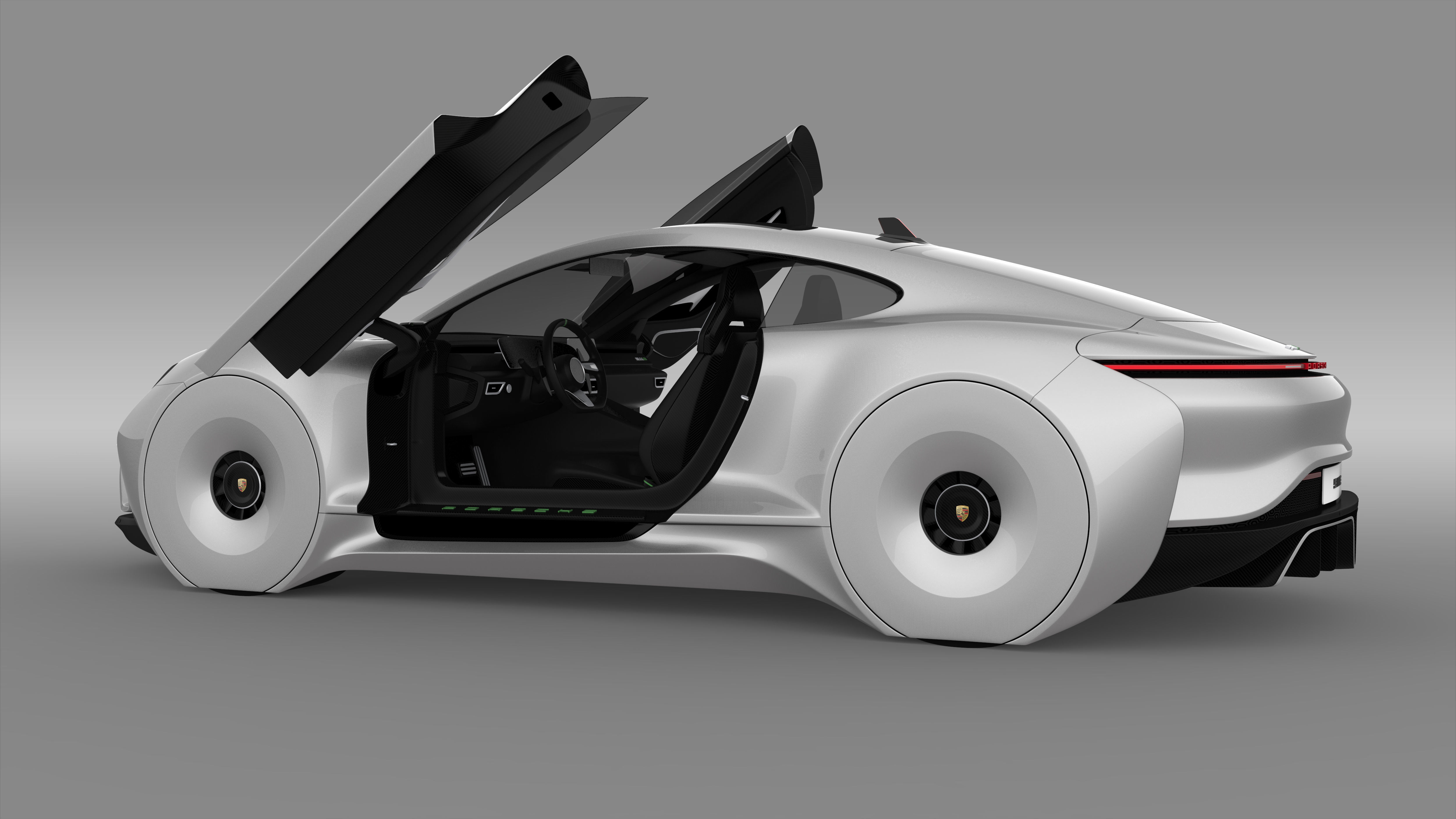 Porsche 911E concept by emrEHusmen 3D model_12