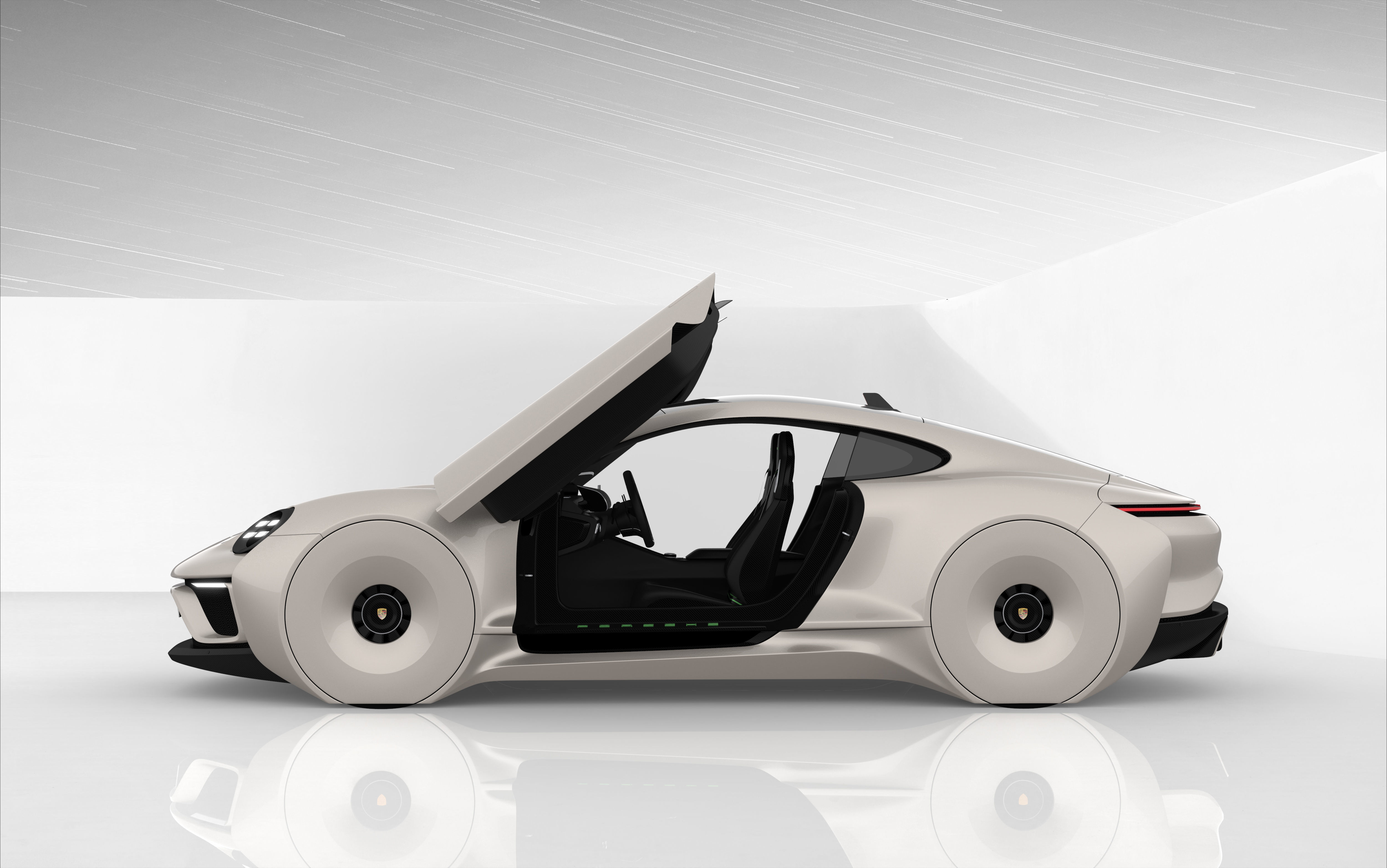 Porsche 911E concept by emrEHusmen 3D model_36