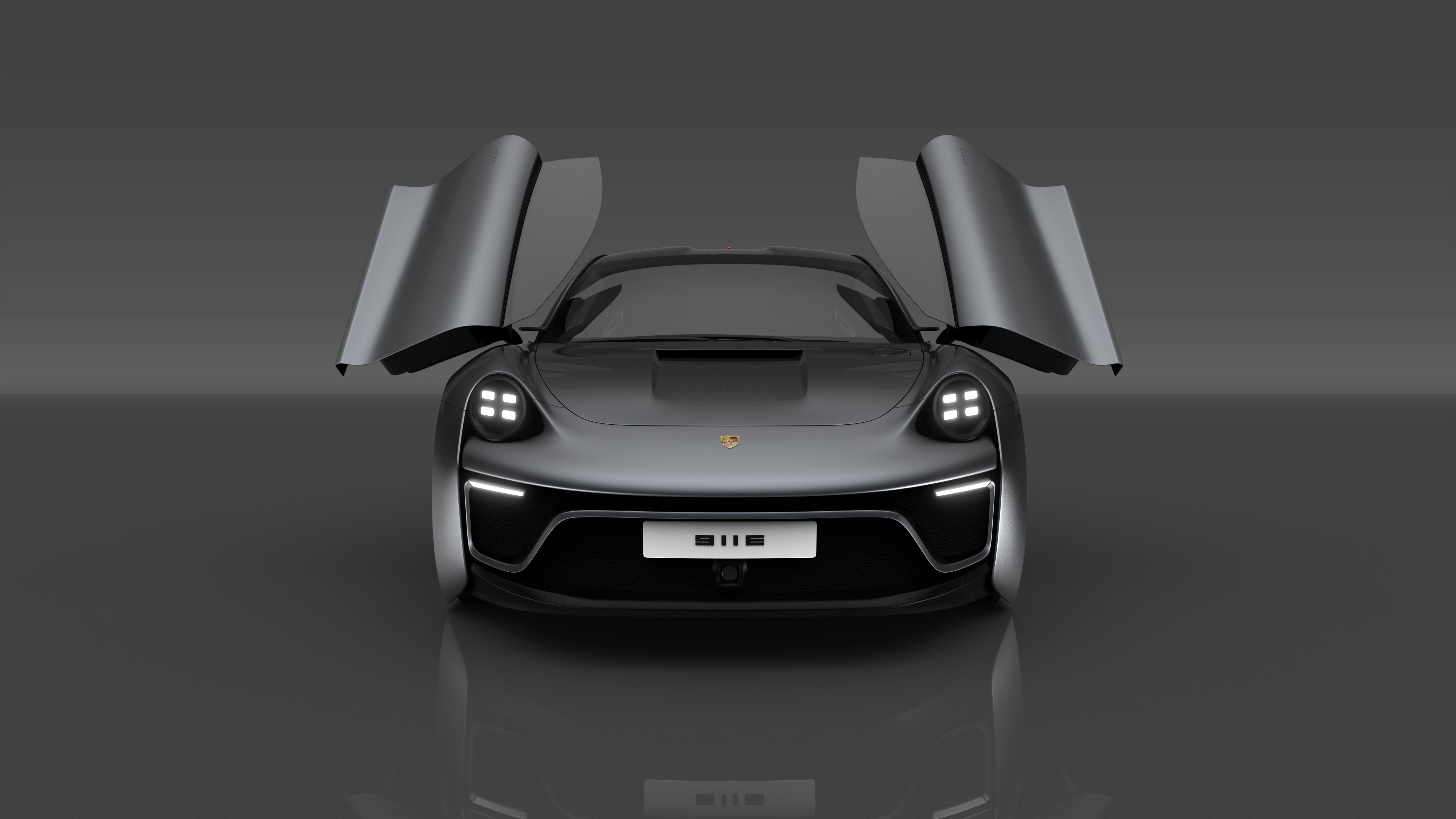 Porsche 911E concept by emrEHusmen 3D model_25