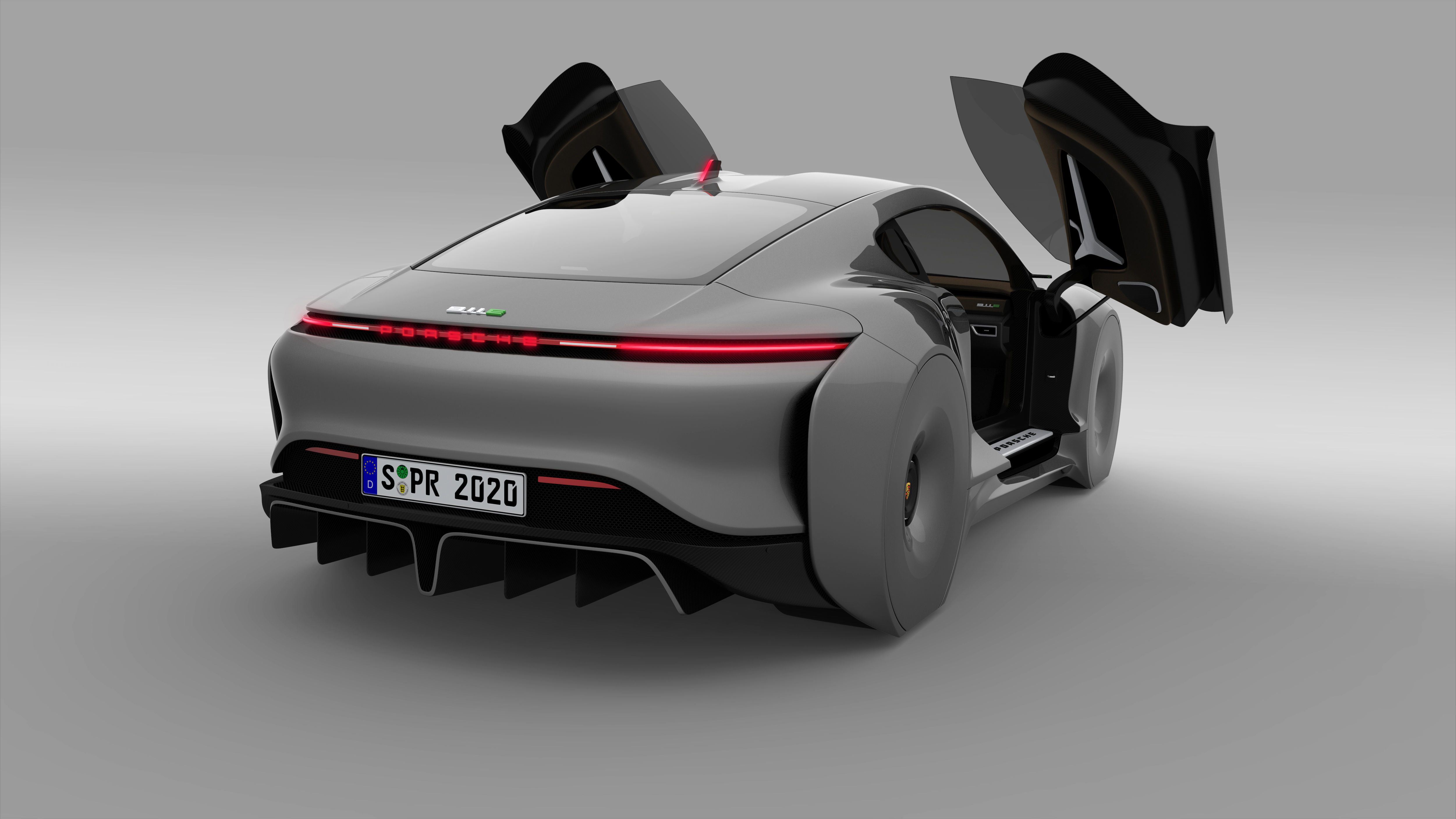 Porsche 911E concept by emrEHusmen 3D model_33