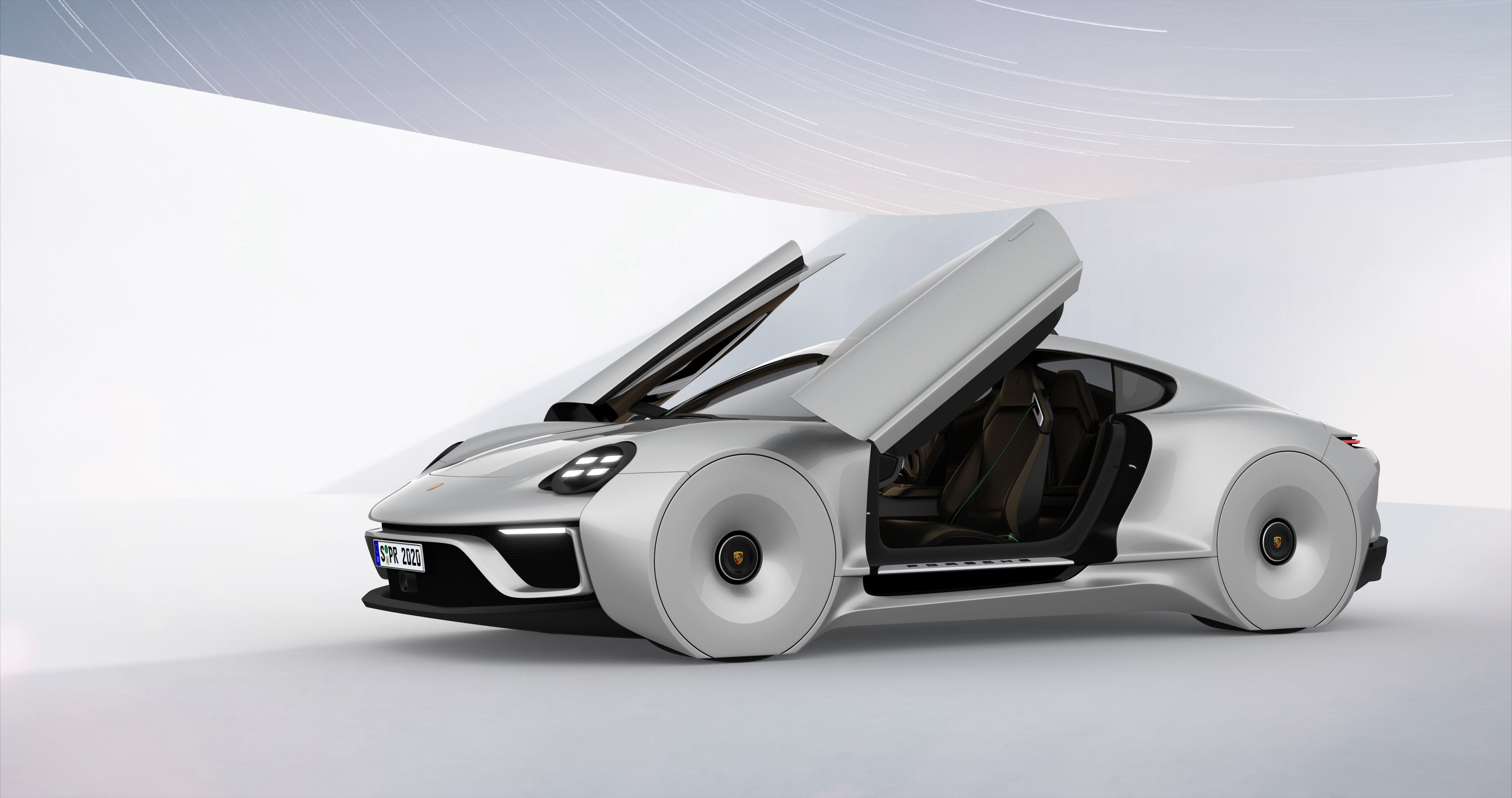 Porsche 911E concept by emrEHusmen 3D model_31