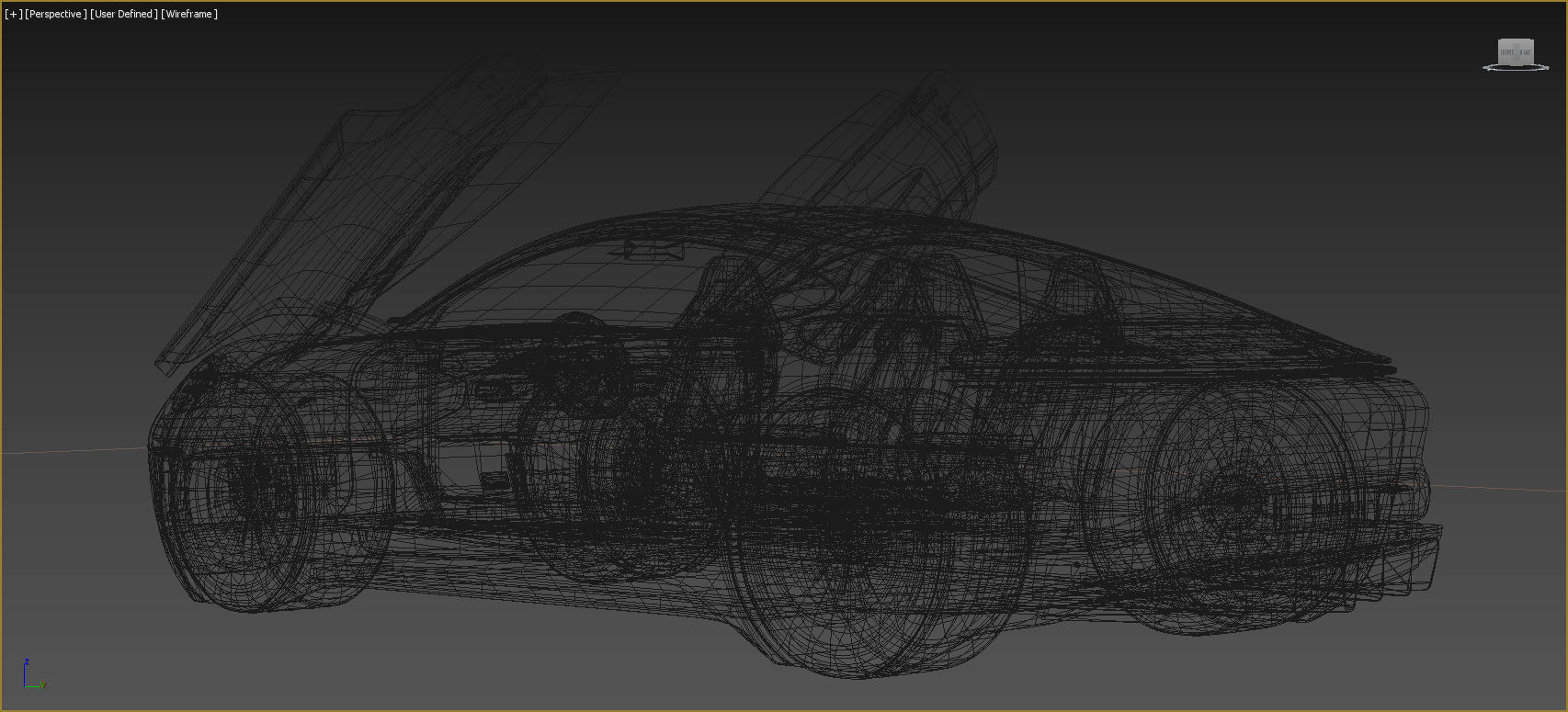 Porsche 911E concept by emrEHusmen 3D model_9