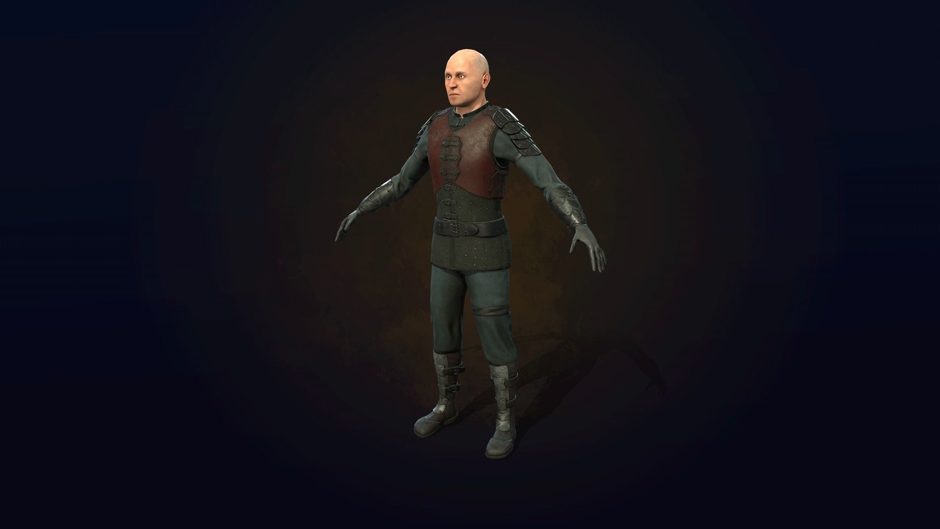 Treasure hunter 3D model_5