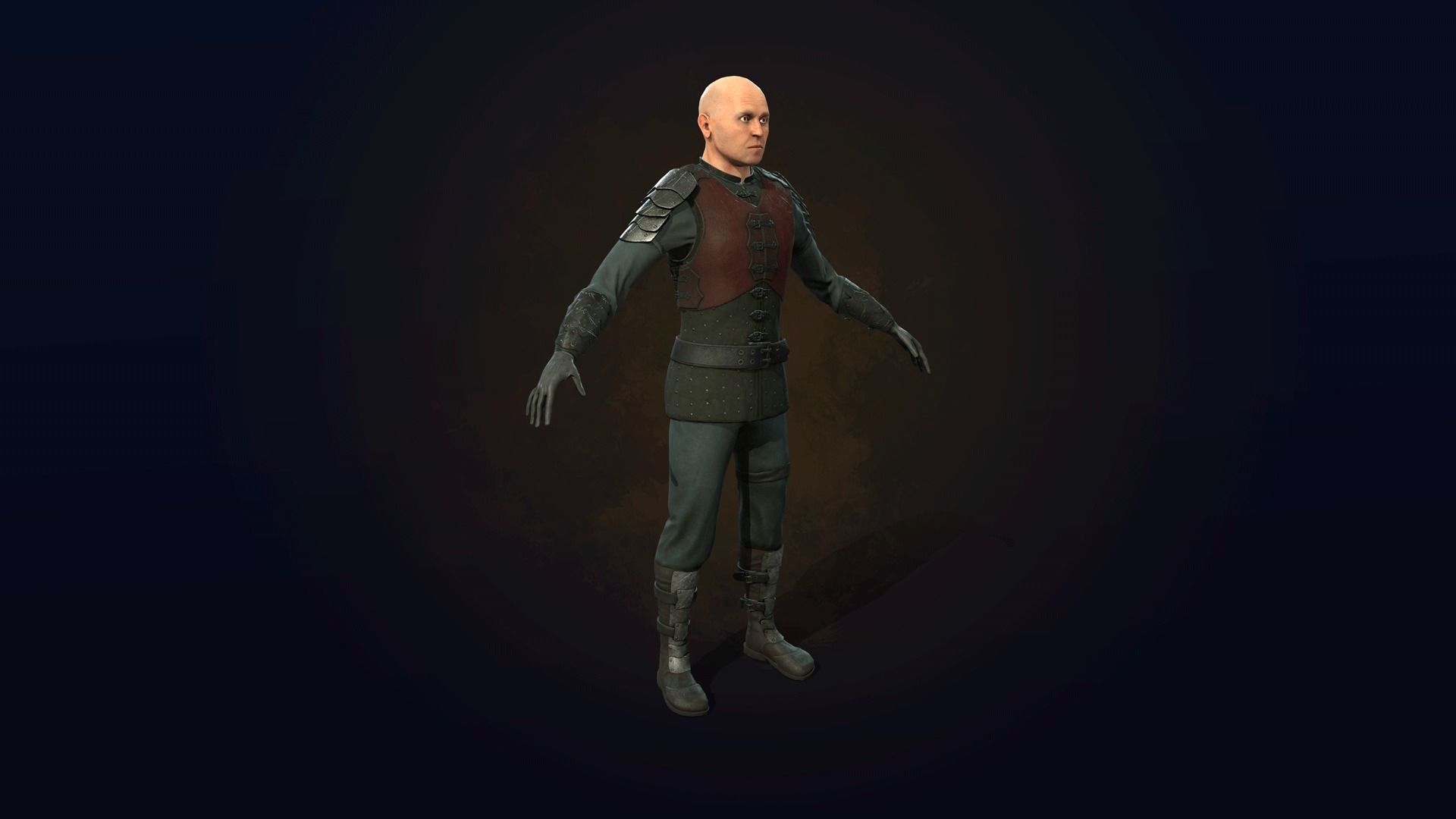 Treasure hunter 3D model_6