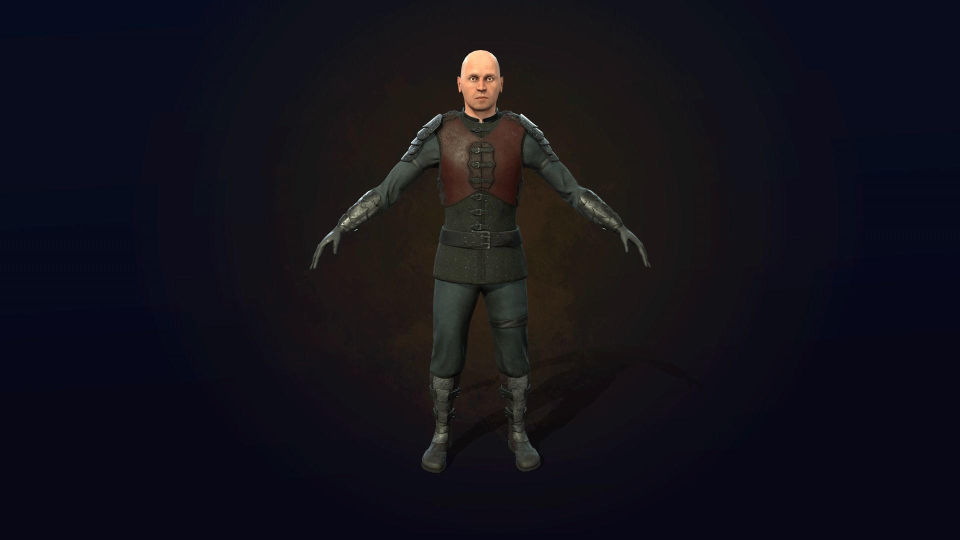 Treasure hunter 3D model_4