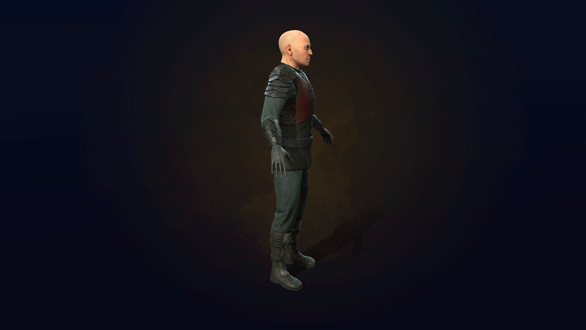 Treasure hunter 3D model_7