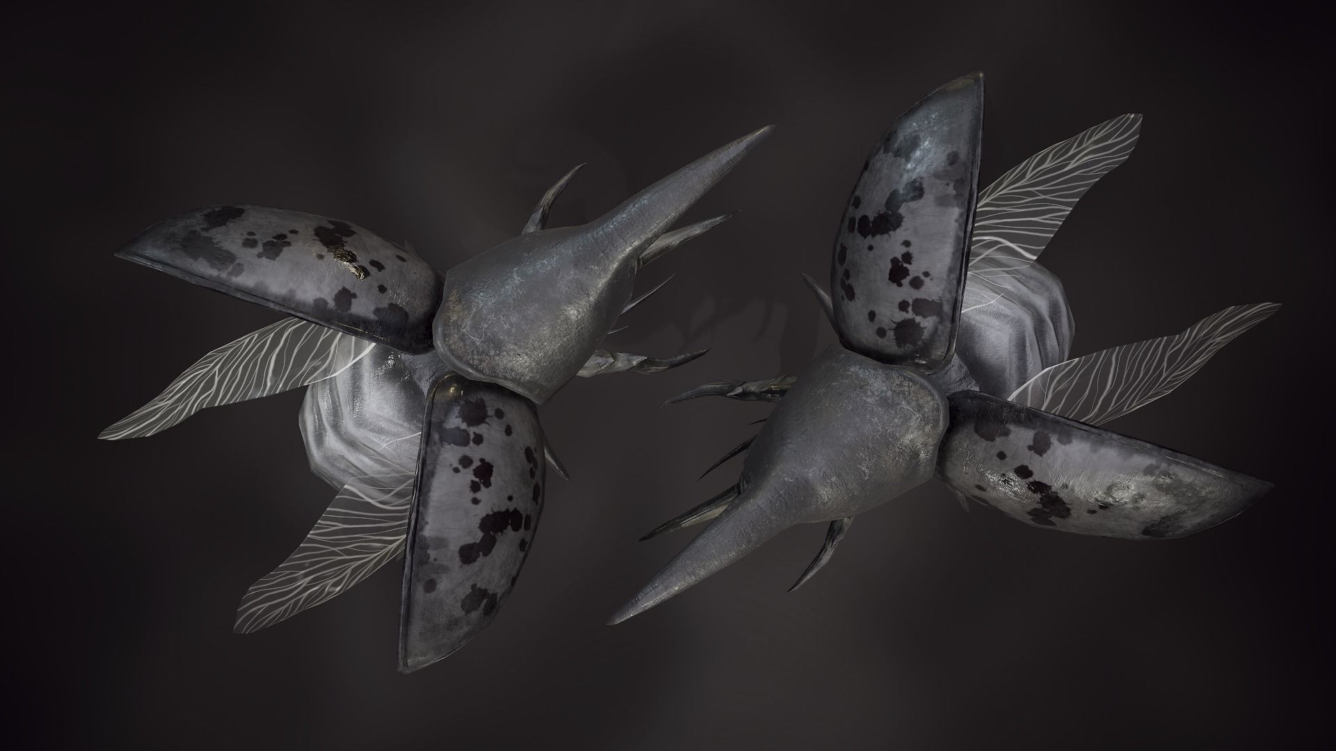 Rhinoceros beetle - Game Ready Low-poly 3D model Low-poly 3D model_10