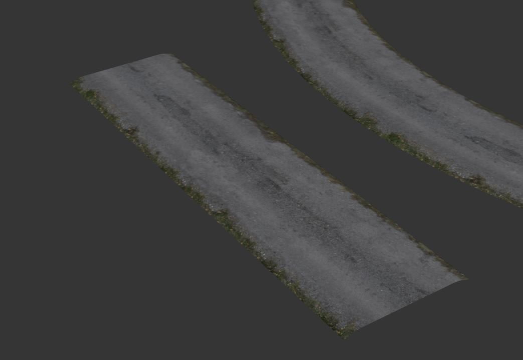 Ultra realistic Road Asphalt 3D model_4