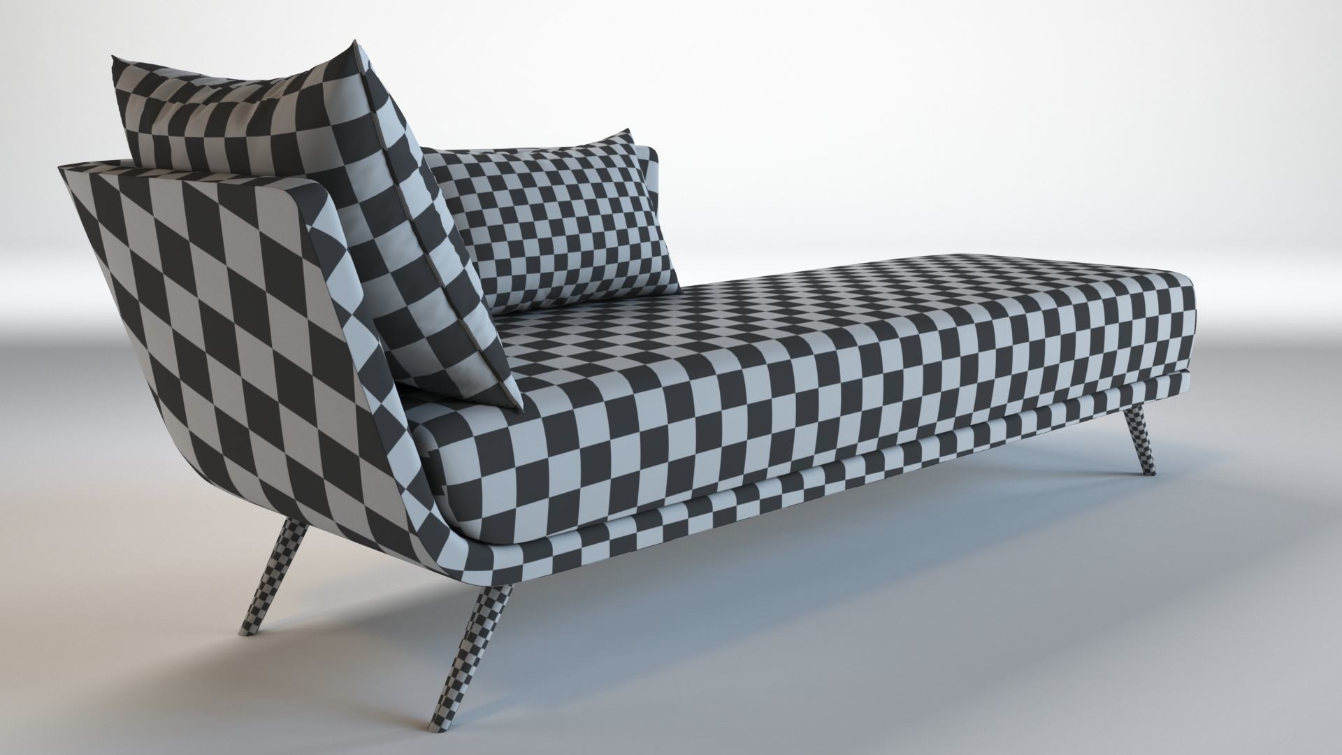 Sofa3 chaise lounge with gold accents 3D model_10