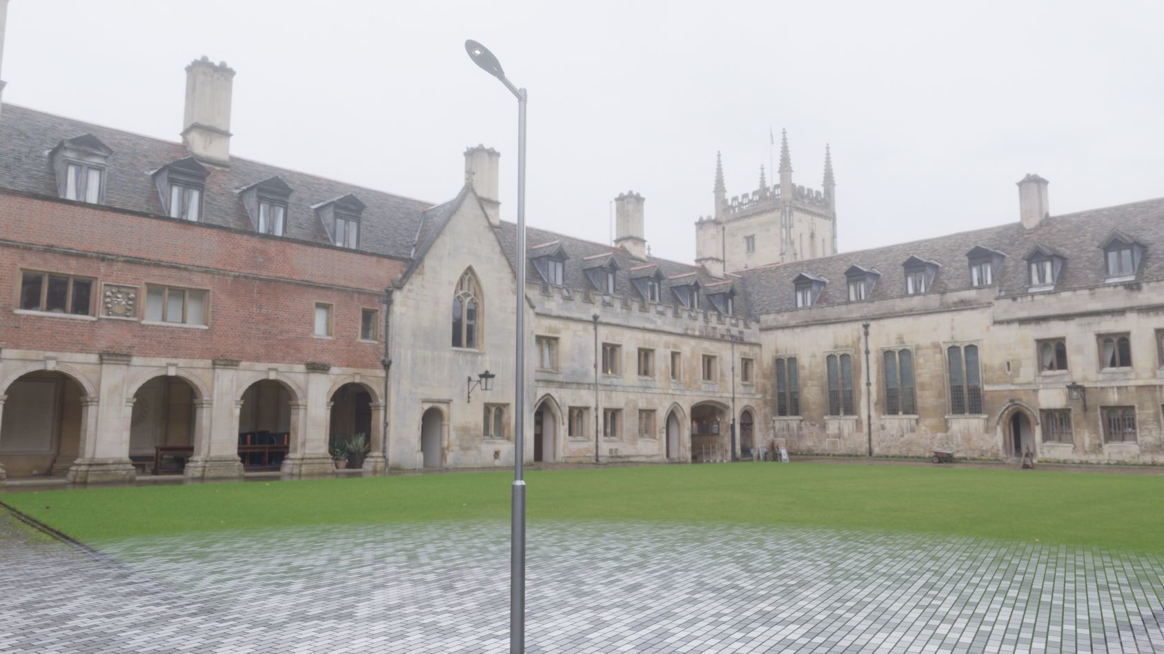 Sci-Fi Street Light 14 version 6 5m with pole 2 Low-poly 3D model_75