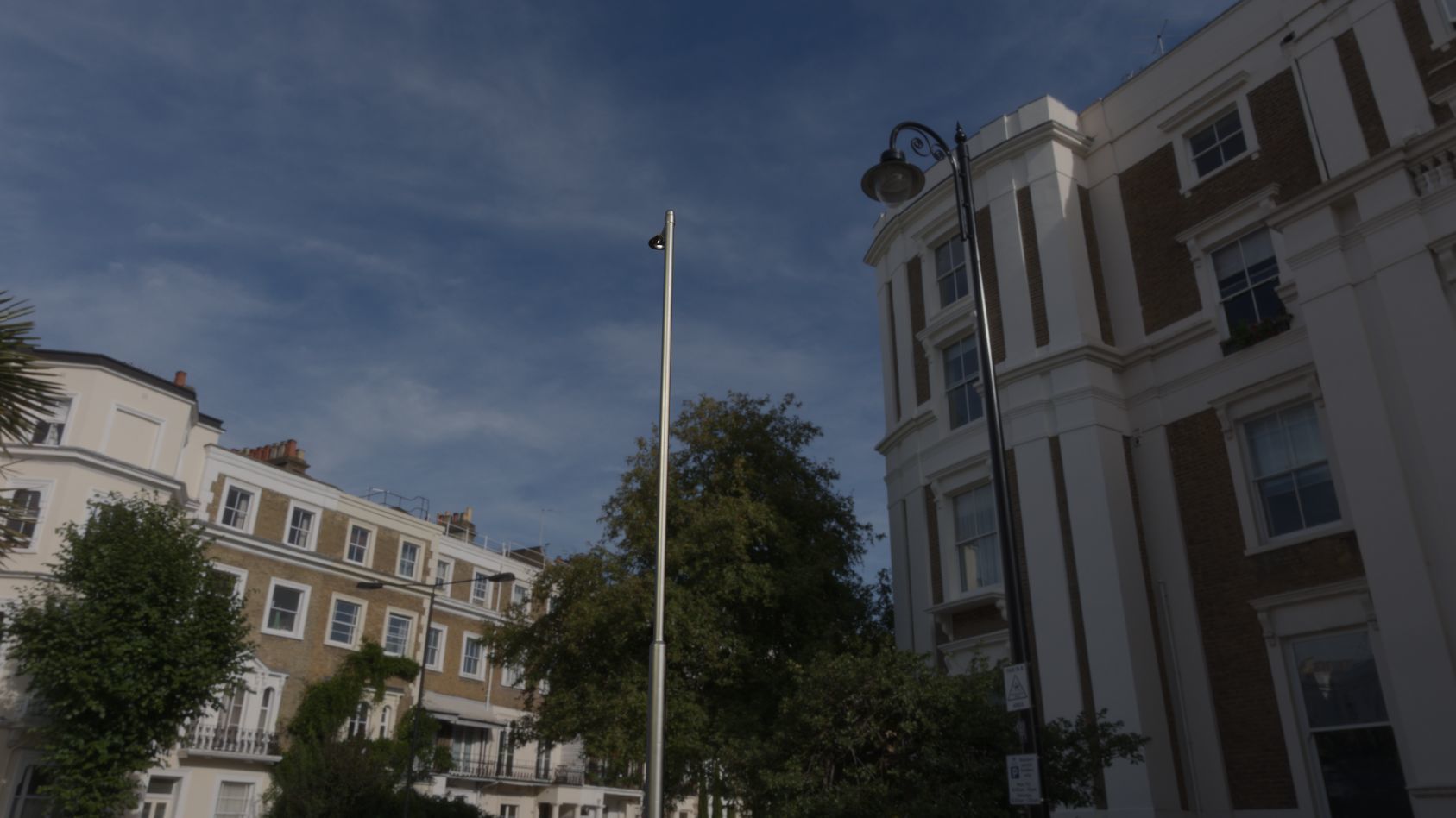 Sci-Fi Street Light 14 version 6 5m with pole 2 Low-poly 3D model_88