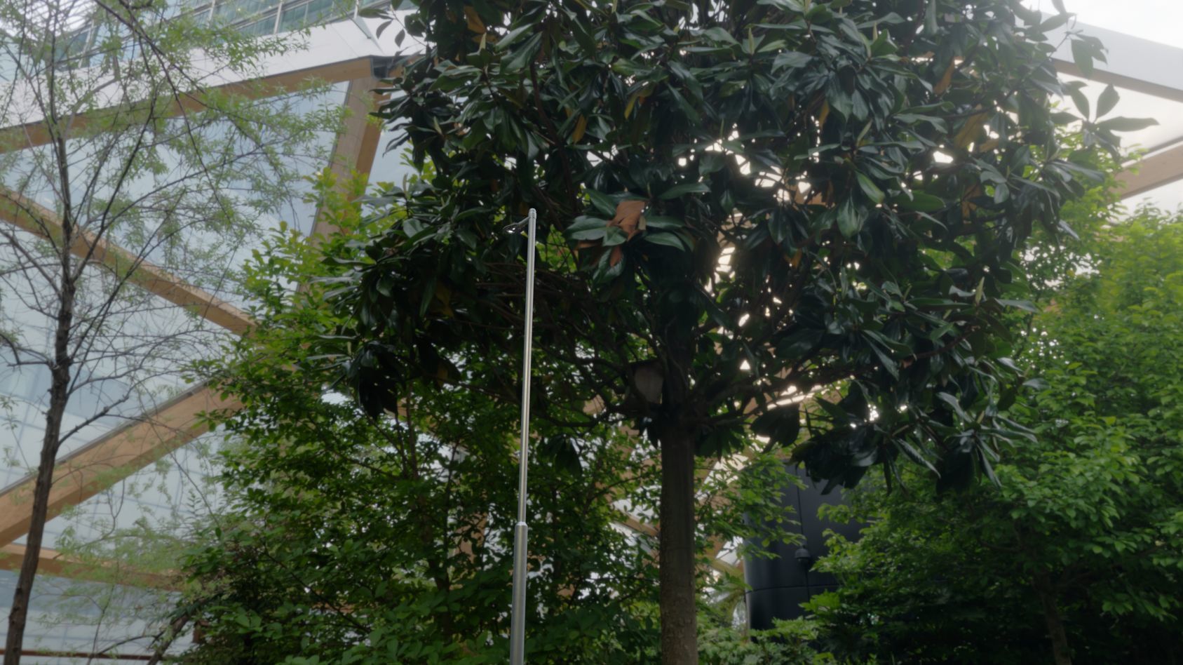 Sci-Fi Street Light 14 version 6 5m with pole 2 Low-poly 3D model_53