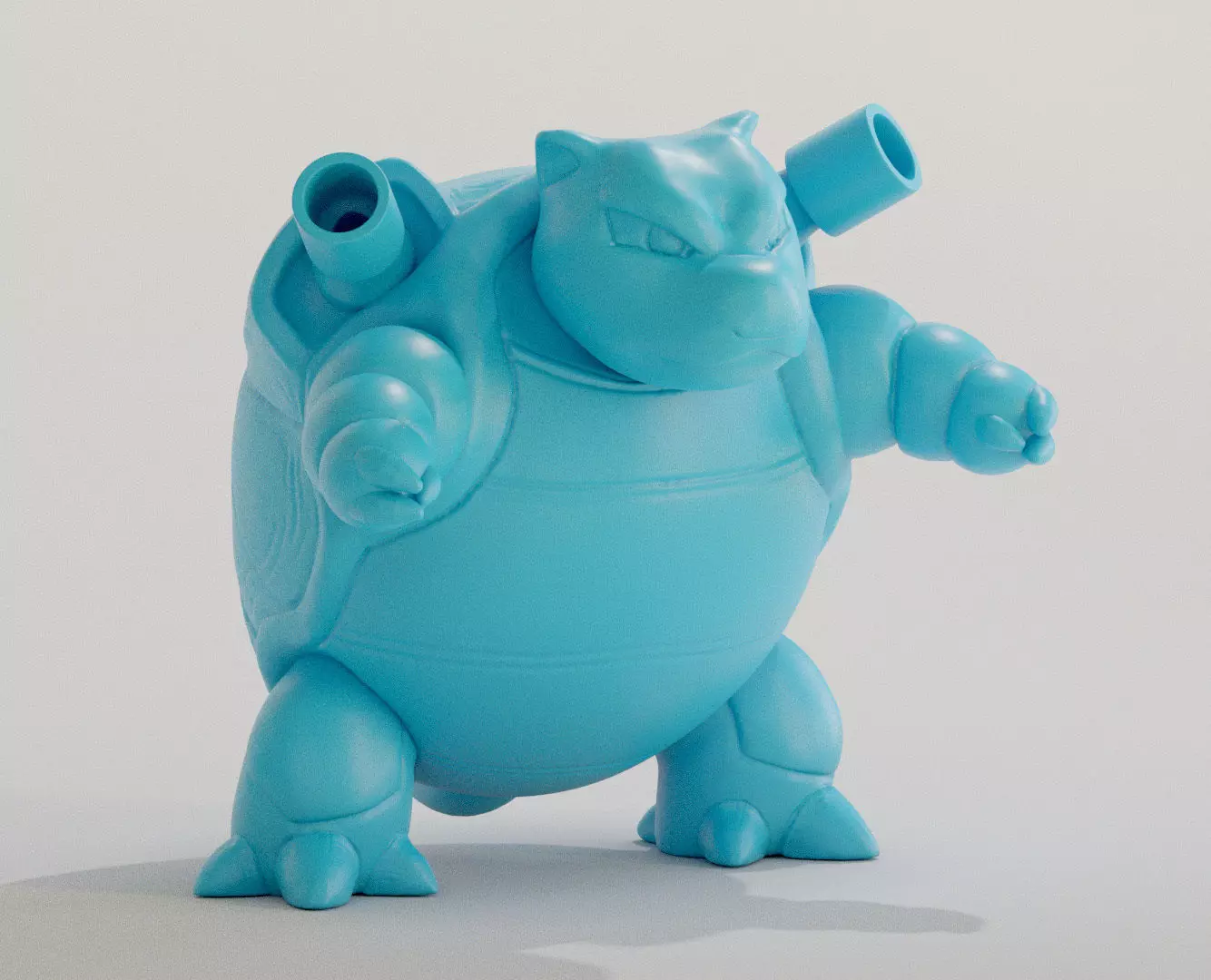 Blastoise toy turtle 3D print model