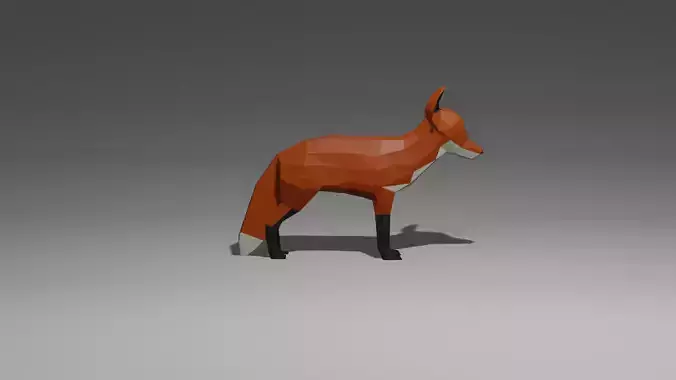 Low Poly Fox