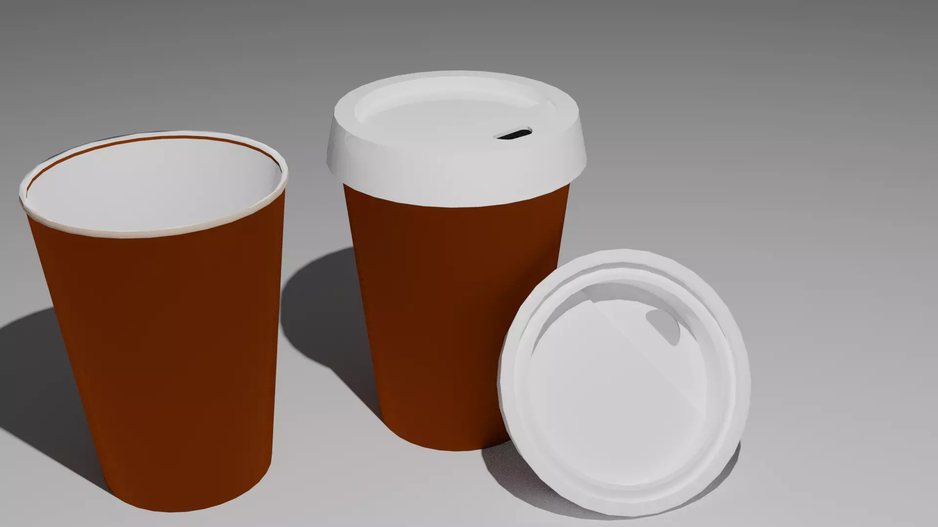 Detailed Cup Of Coffee 3D model_0