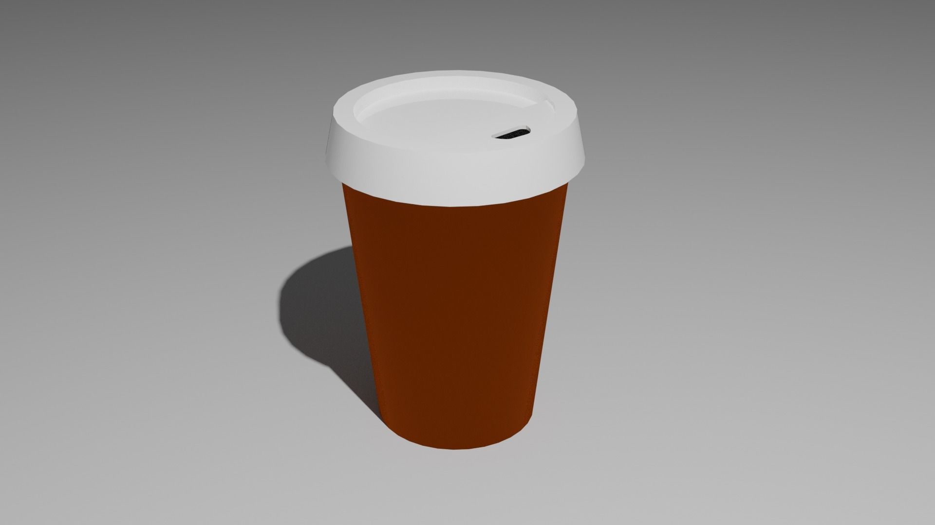 Detailed Cup Of Coffee 3D model_2