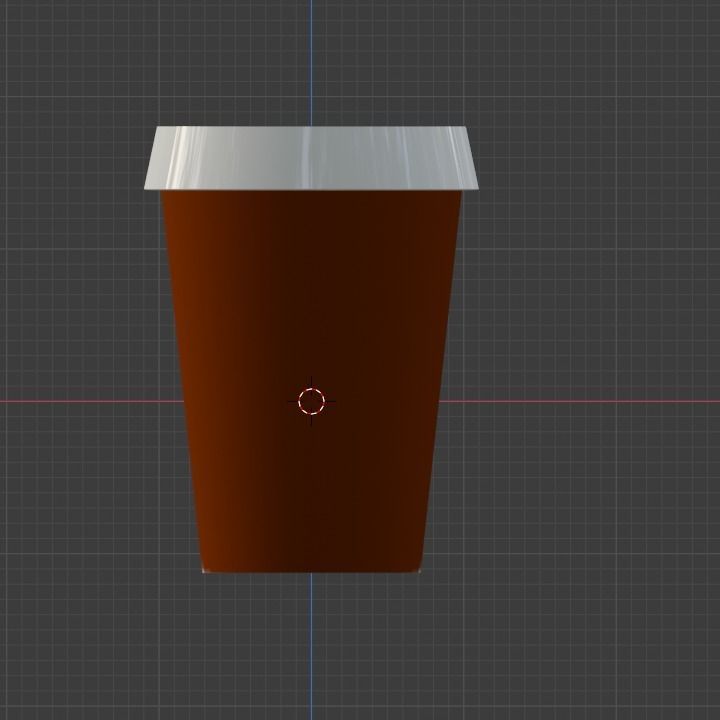 Detailed Cup Of Coffee 3D model_4