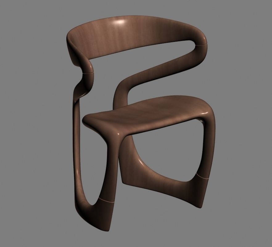 chair 147 3D model_4