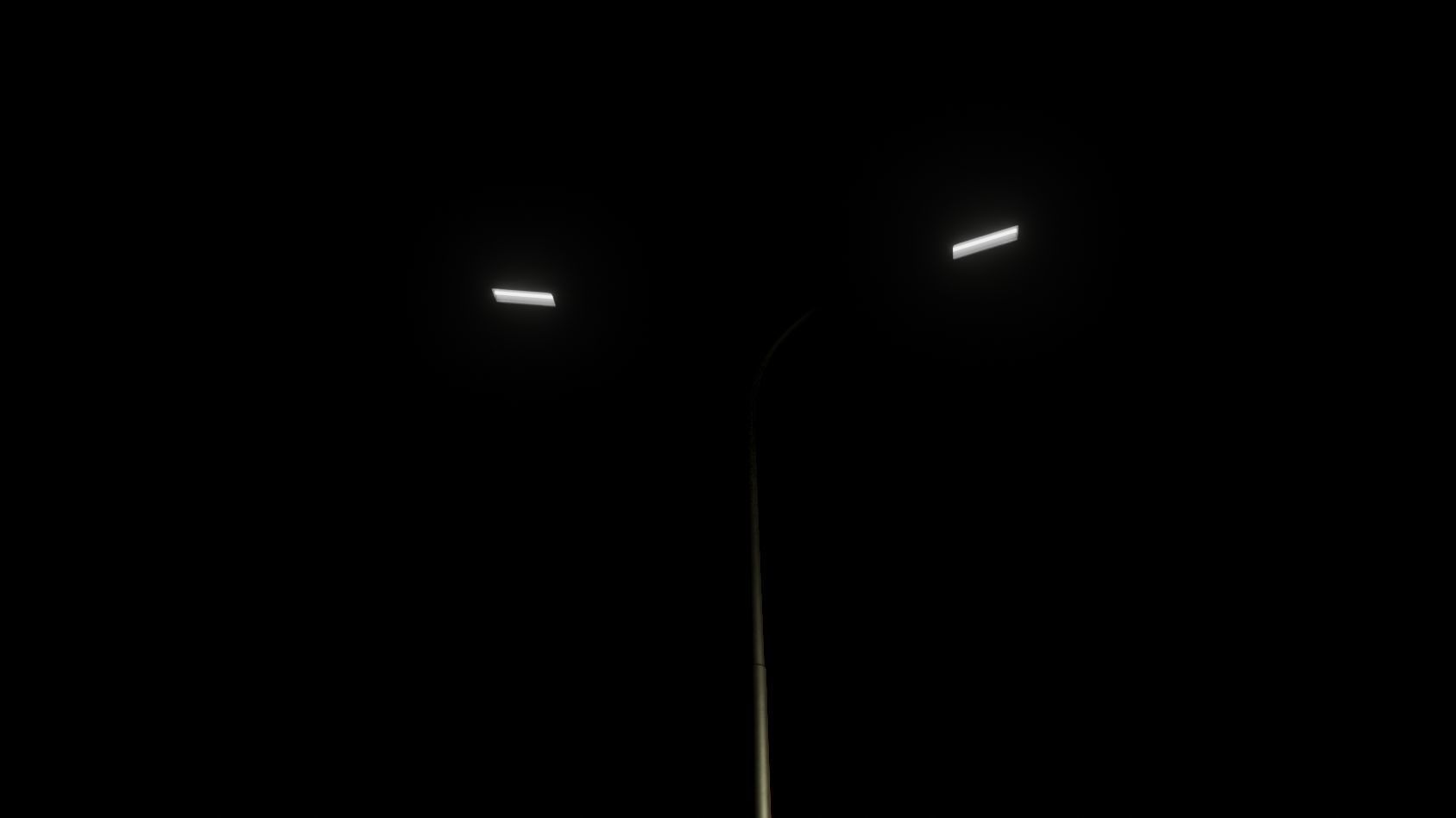 Street Light 11 version 14 10m with pole 4 Low-poly 3D model_73