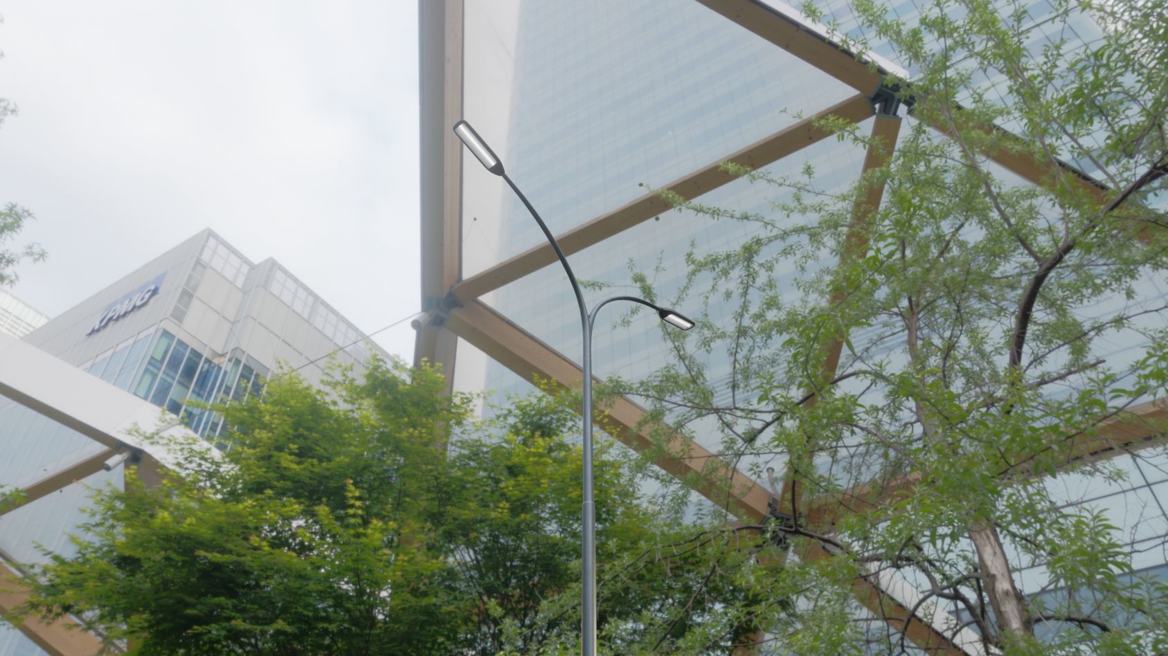 Street Light 11 version 14 10m with pole 4 Low-poly 3D model_68