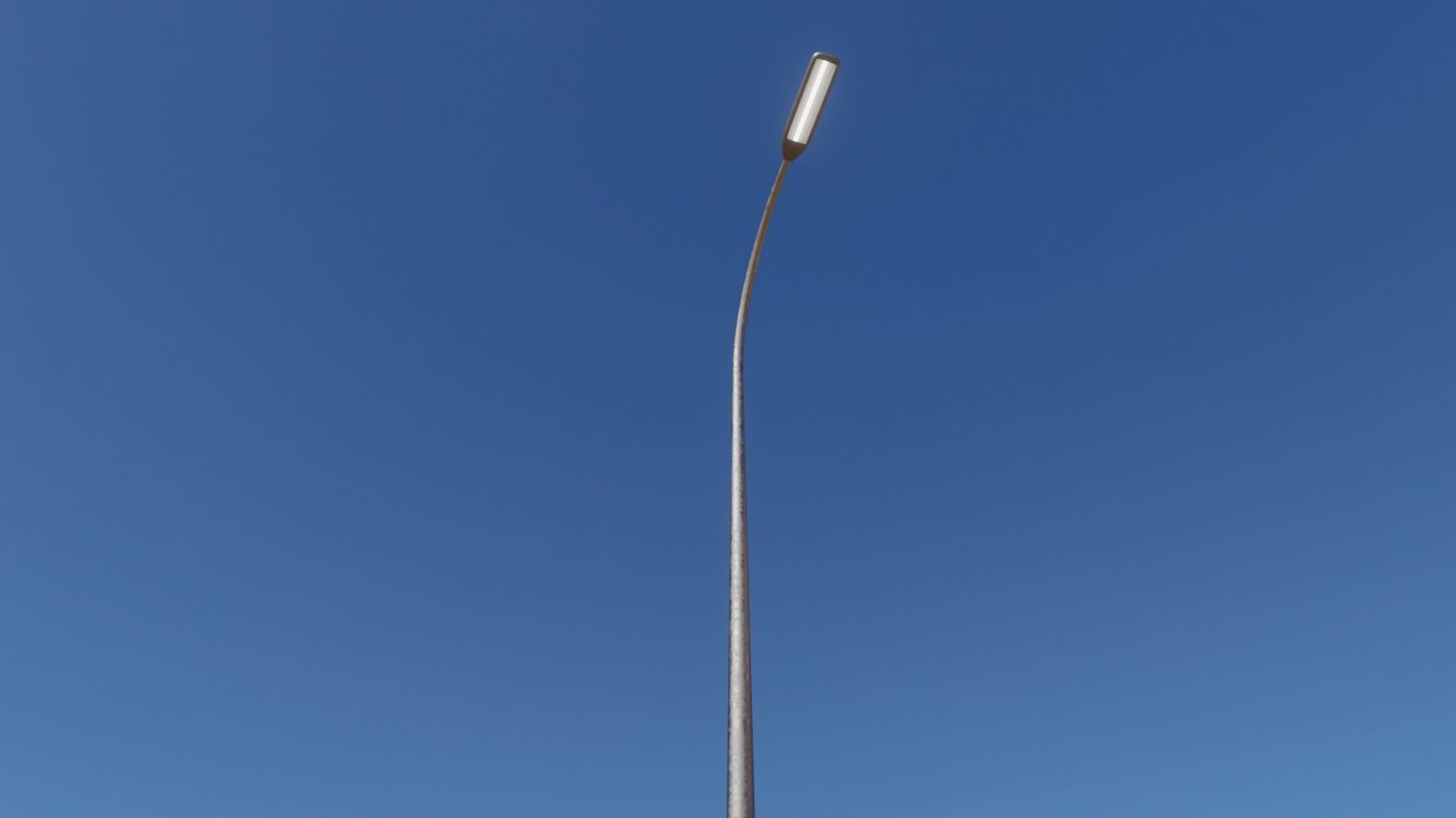Street Light 11 version 13 6m with pole 1 Low-poly 3D model_80