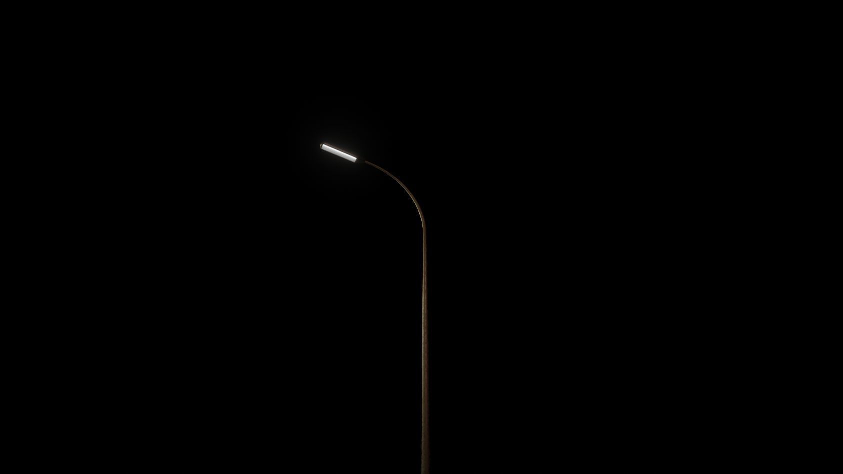 Street Light 11 version 13 6m with pole 1 Low-poly 3D model_23