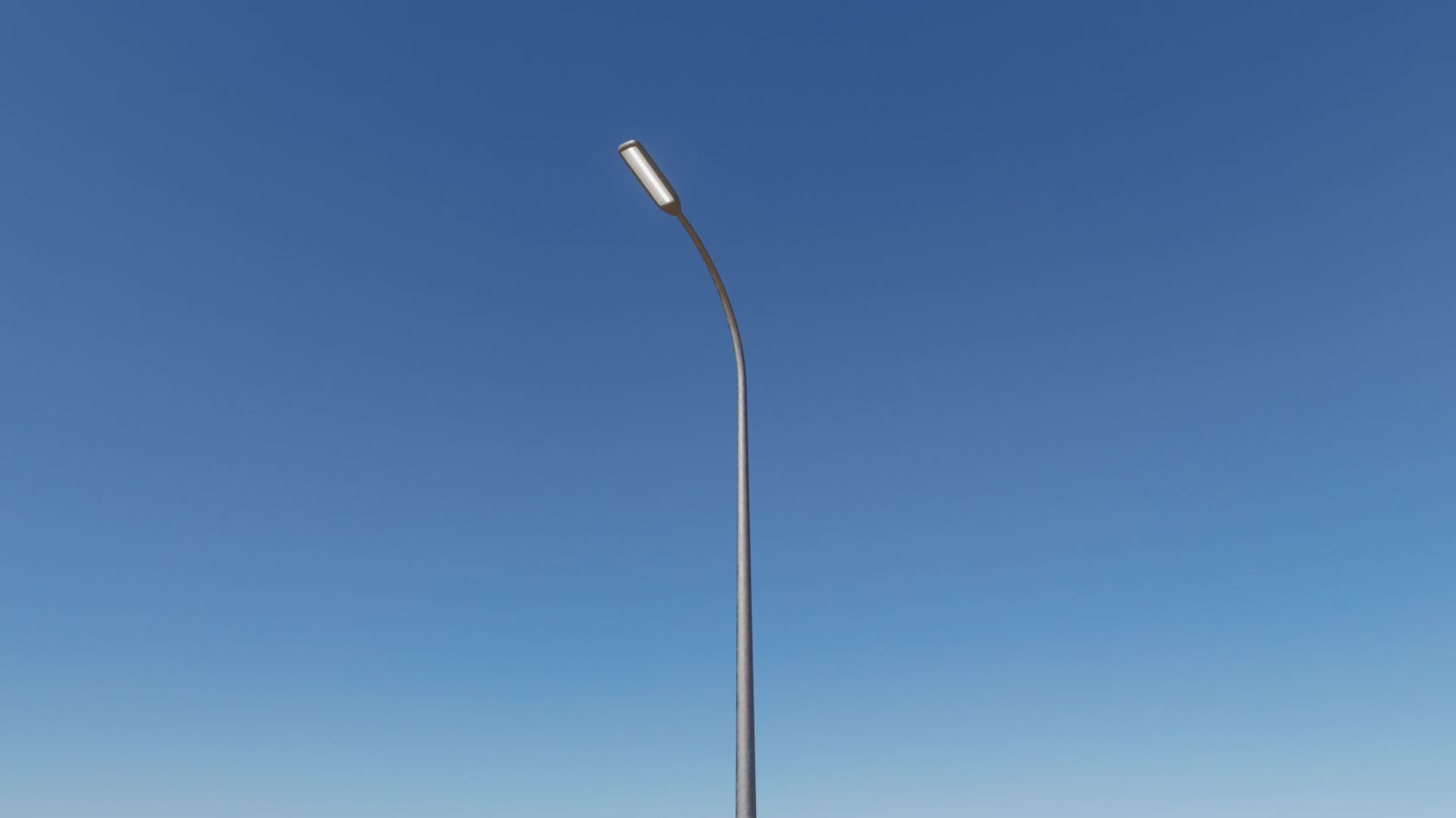 Street Light 11 version 13 6m with pole 1 Low-poly 3D model_20