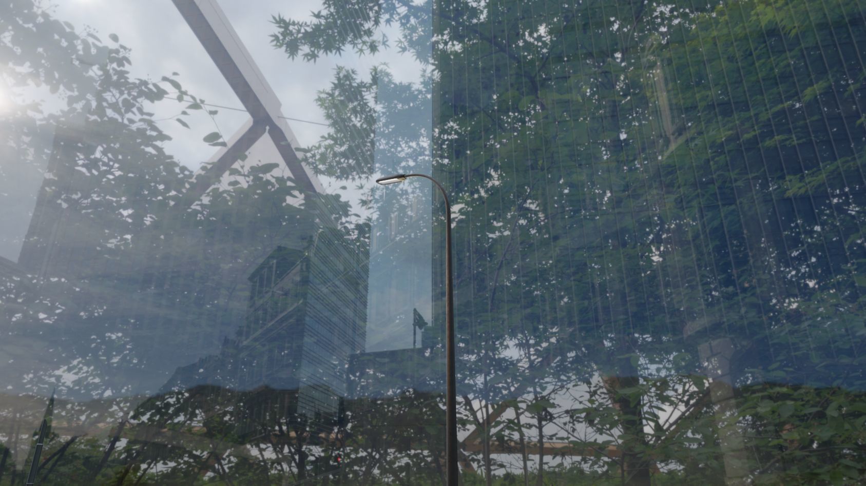 Street Light 11 version 13 6m with pole 1 Low-poly 3D model_28