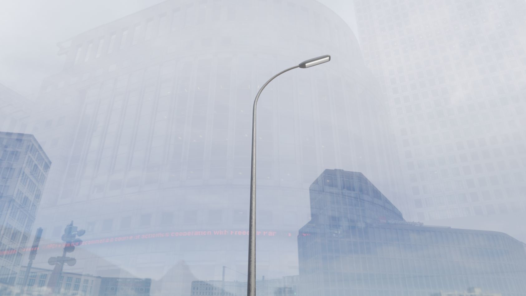 Street Light 11 version 13 6m with pole 1 Low-poly 3D model_74