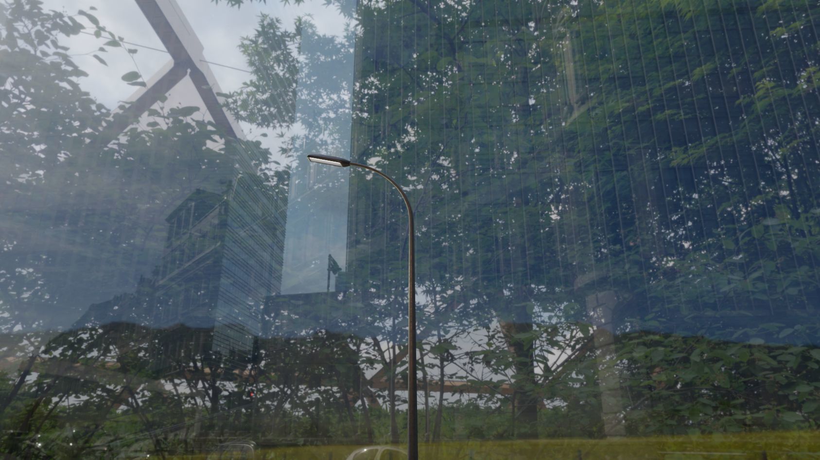 Street Light 11 version 13 6m with pole 1 Low-poly 3D model_58