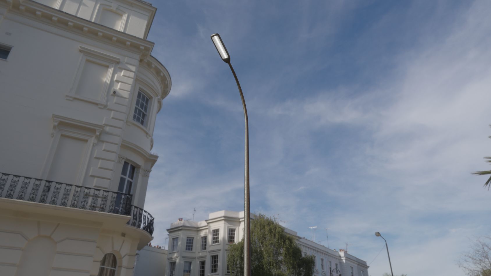 Street Light 11 version 13 6m with pole 1 Low-poly 3D model_52