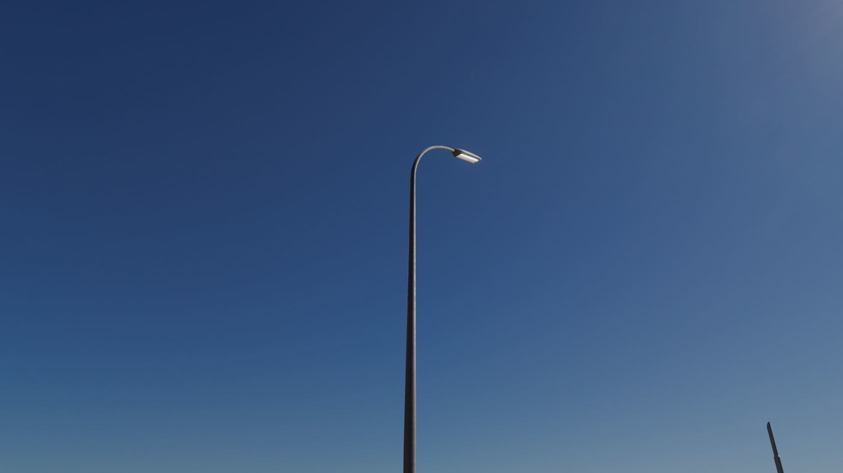 Street Light 11 version 13 6m with pole 1 Low-poly 3D model_35