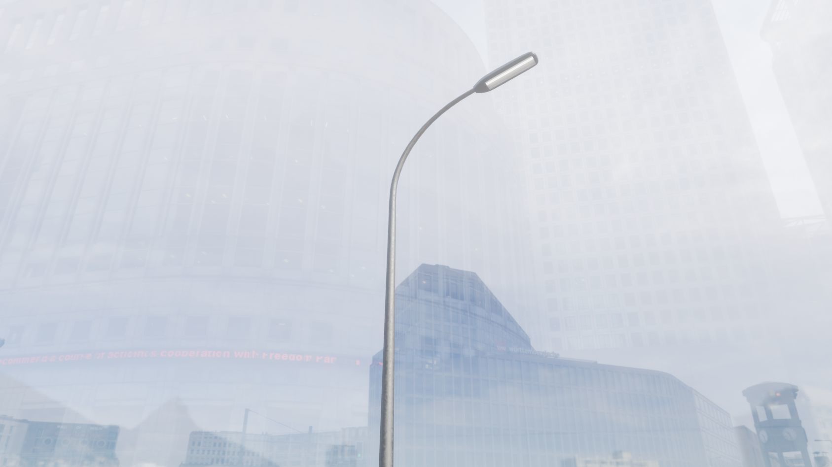 Street Light 11 version 13 6m with pole 1 Low-poly 3D model_44