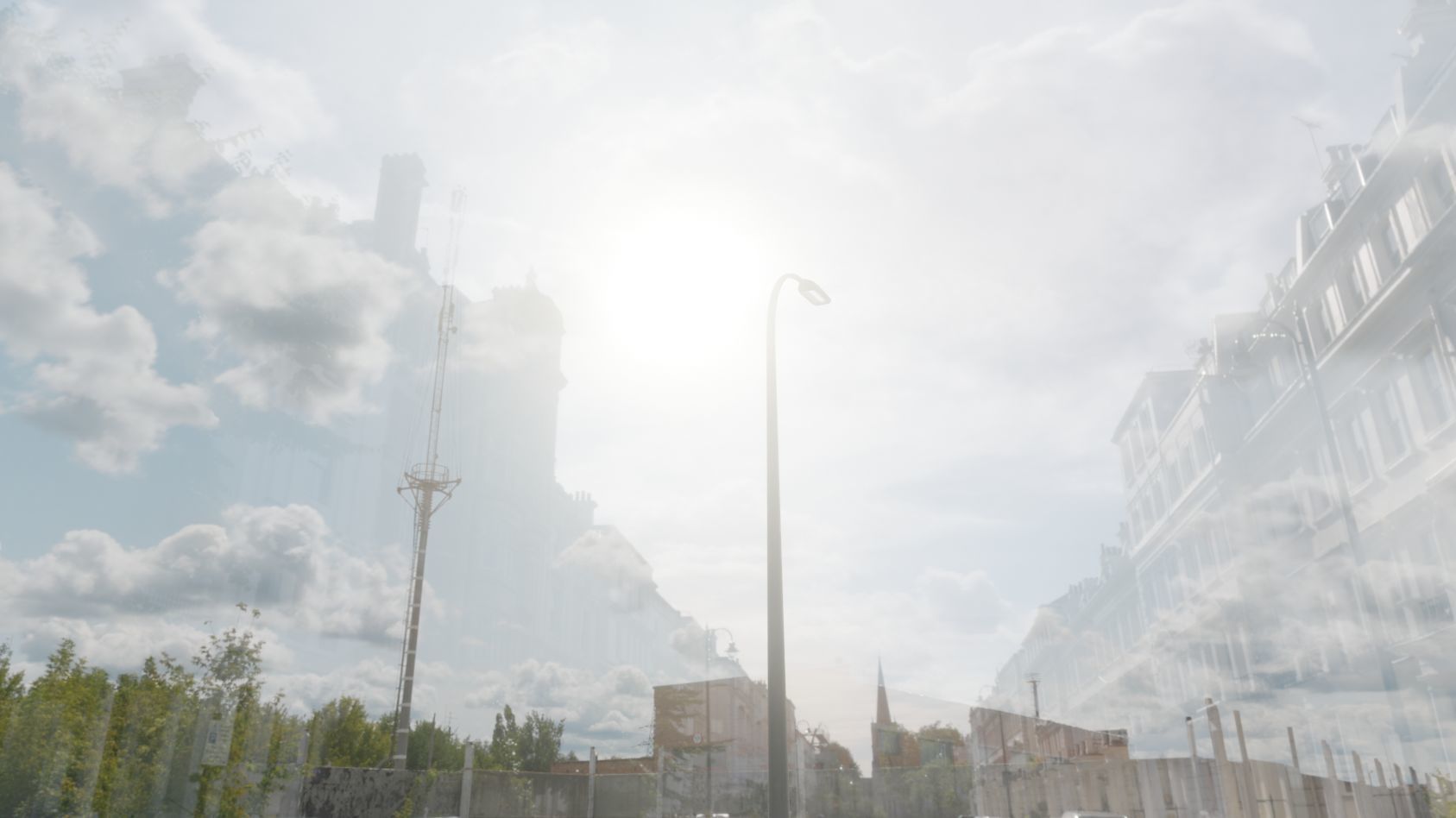 Street Light 11 version 13 6m with pole 1 Low-poly 3D model_6